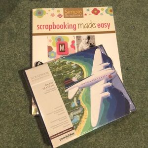 😊 5/$20 Scrapbooking made easy Book & Scrapbook